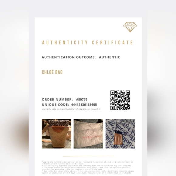 Authenticated NWT Chloe straw bucket bag - Picture 6 of 10